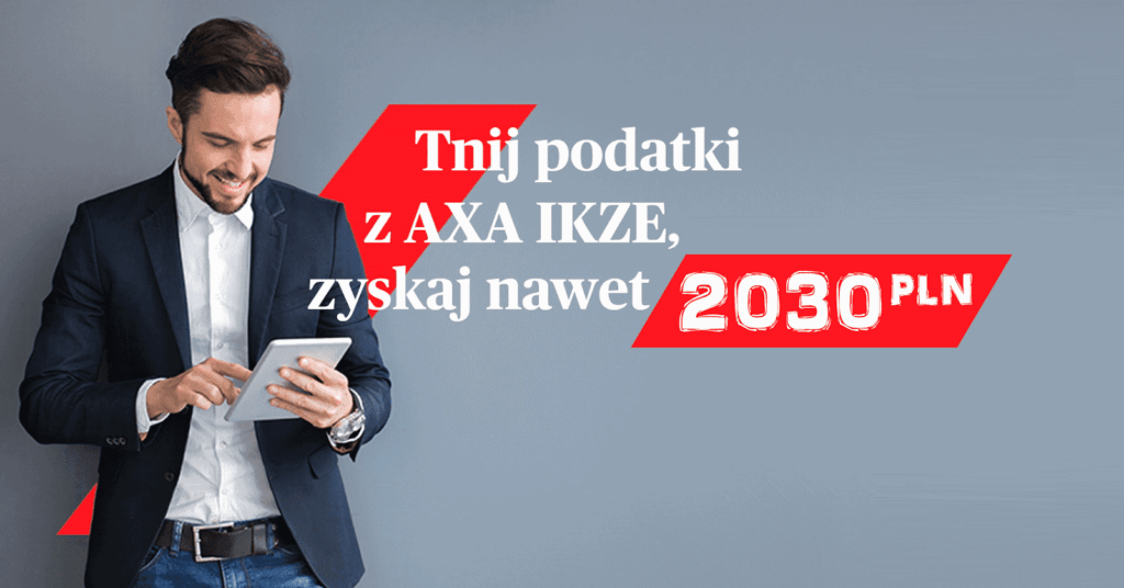 IKZE AXA - zyskaj nawet 2030 zł premii