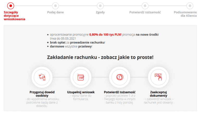 Konto oszczędnościowe 0,8% do 100 000 zł w Santander ...