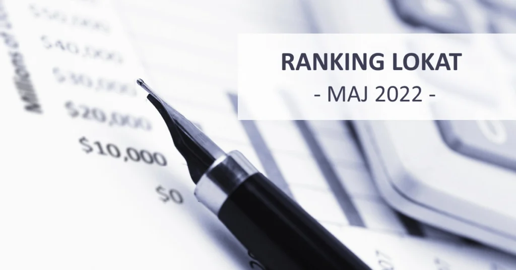 Ranking lokat bankowych - najlepsze lokaty maj 2022 roku