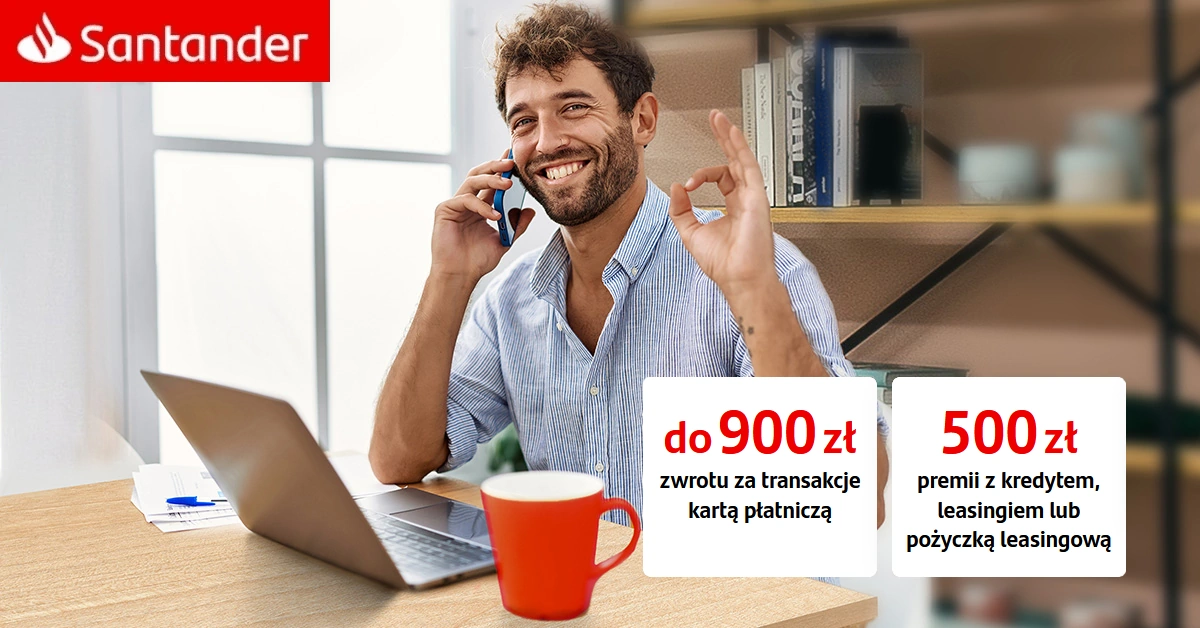 Konto Firmowe Godne Polecenia W Santander Z Premią Do 1400 Zł ...