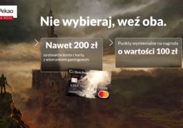 Konto Pekao premia 300 zł dla graczy