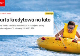 Santander karta kredytowa na lato 2024 z premią 300 zł