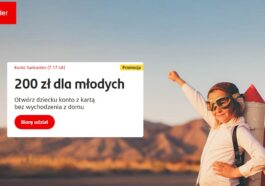 Santander bonus 200 zł dla dziecka 2024