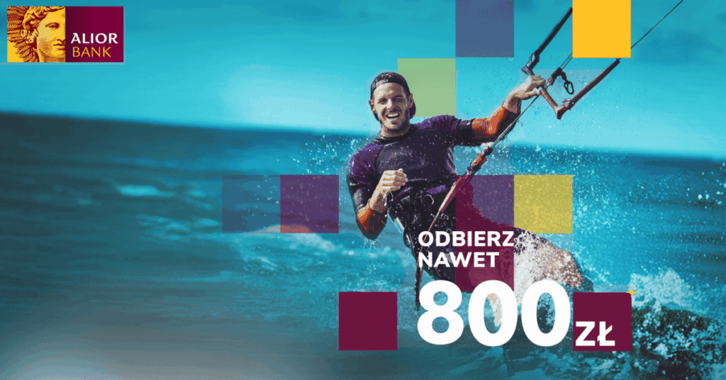 Konto Alior Bank premia 800 zł sierpień wrzesień październik 2025