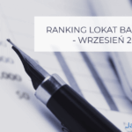 Ranking lokat bankowych wrzesień 2025