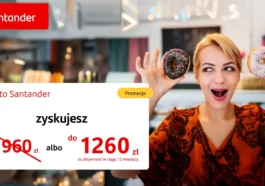 Konto Santander rekordowa premia 1260 zł październik 2025