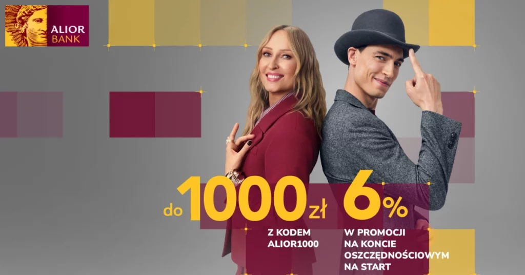 Konto Alior Bank premia 1000 zł listopad 2025