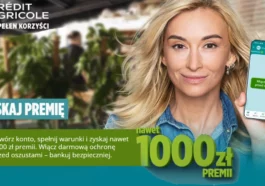 Credit Agrocile Konto z premią 1000 zł listopad 2025