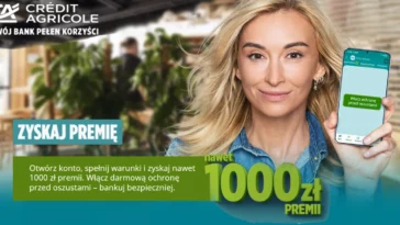 Credit Agrocile Konto z premią 1000 zł listopad 2025