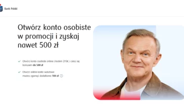 Konto PKO BP premia 500 zł listopad 2025