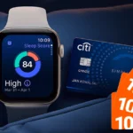 Apple Watch SE 3 karta kredytowa Citibank grudzień 2025