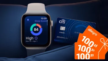 Apple Watch SE 3 karta kredytowa Citibank grudzień 2025