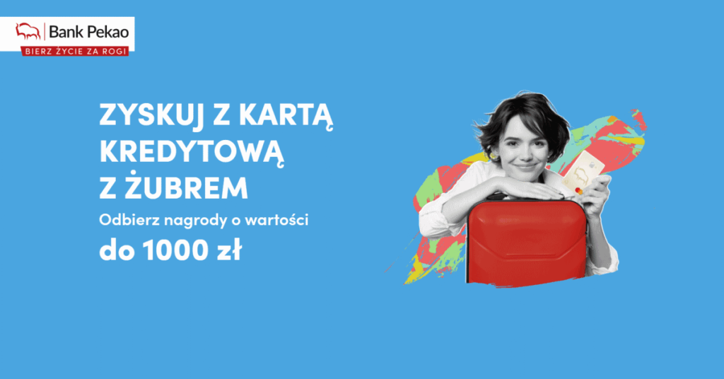 Karta kredytowa Pekao premia 1000 zł grudzień 2025