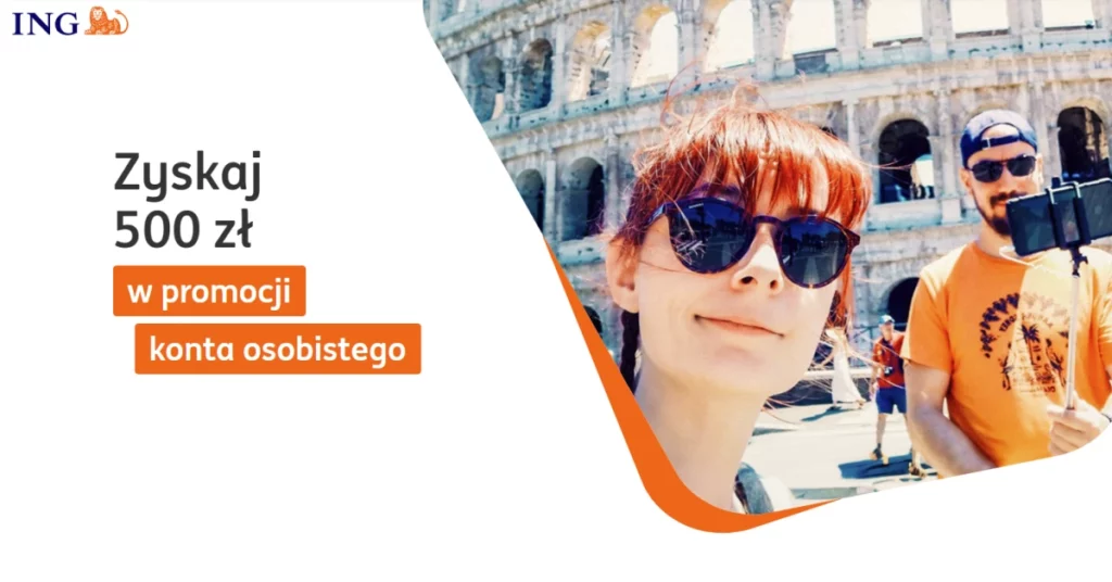 Konto ING premia 500 zł styczeń 2026