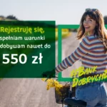 Konto BNP Paribas 550 zł premia na wiosnę 2026