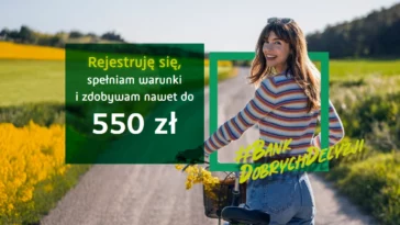 Konto BNP Paribas 550 zł premia na wiosnę 2026