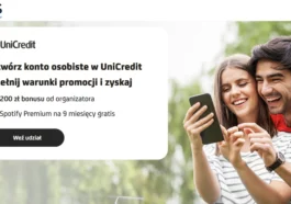 Konto Unicredit premia 200 zł marzec 2026