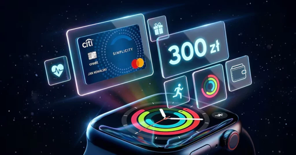 Apple Watch SE 3 karta kredytowa Citibank