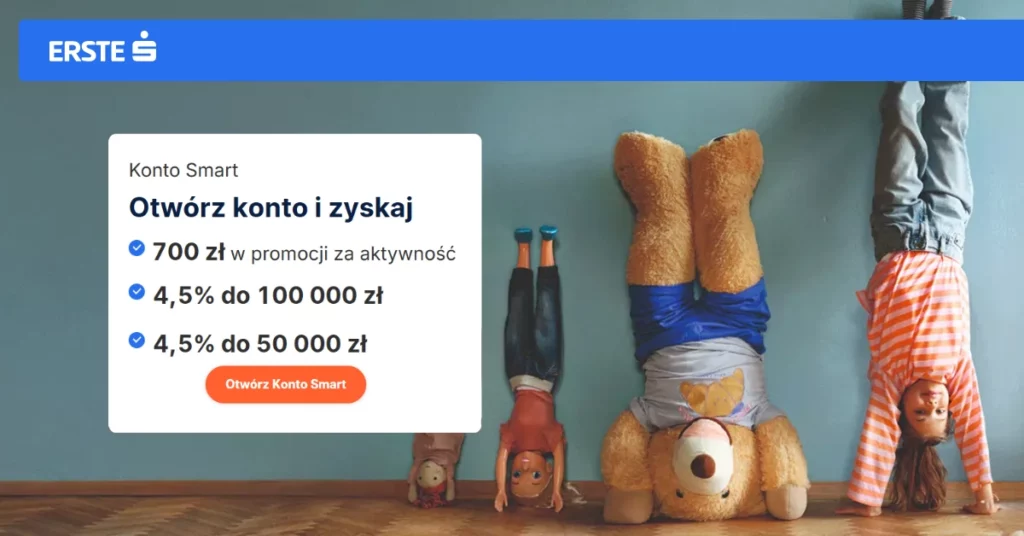 Konto Erste premia czerwiec lipiec 2026