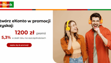 mBank eKonto Media Expert premia 1200 zł lipiec 2026