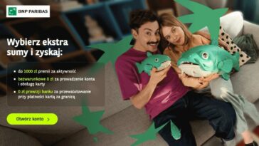 BNP Paribas Konto osobiste promocja podróżnik premia 1000 zł