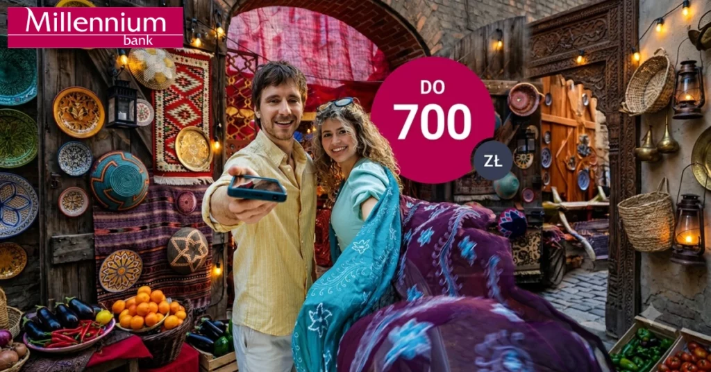 Konto Millennium premia 700 zł sierpień 2026
