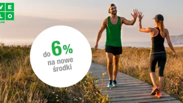 Velo Bank konto oszczędnościowe lokata 6 procent sierpień 2026