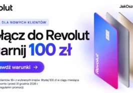 Revolut premia za rejestrację 100 zł na start