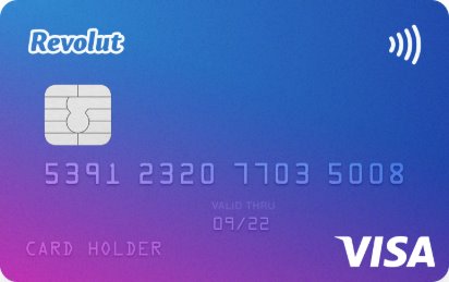 karta fizyczna Revolut Visa
